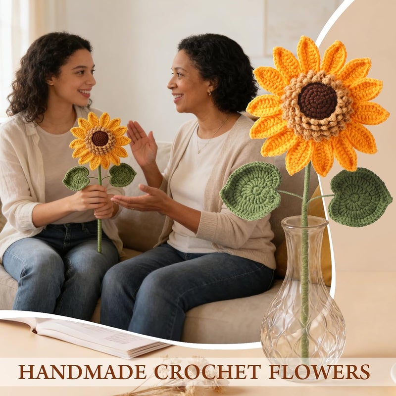 oolevassy Sunflower Gifts for Women, Care Package for Women, Birthday Box for Woman, Hug in A Box, Get Well Basket, Birthday Gift Set, Self Care Gift Basket for Mom Her Friend Sister Wife Grandma - Image 4